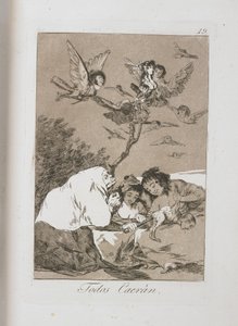 Plate from Los Caprichos, 1797-1798